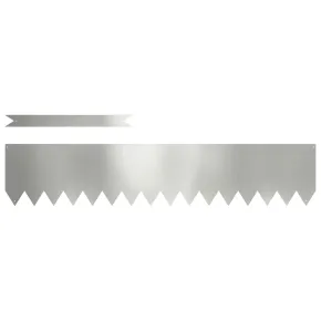 Margini de gazon zincat | 30 bucăți | Delimitare grădină 2