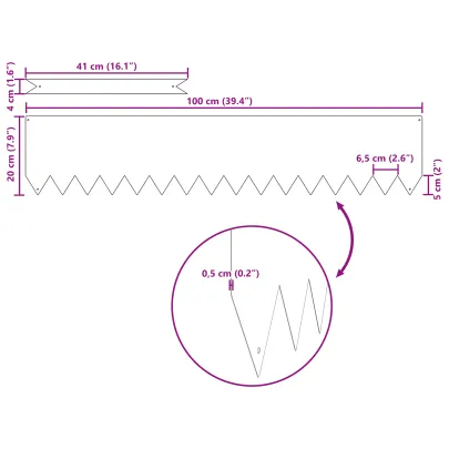 Margini de gazon inoxidabil | Borduri metalice rezistente