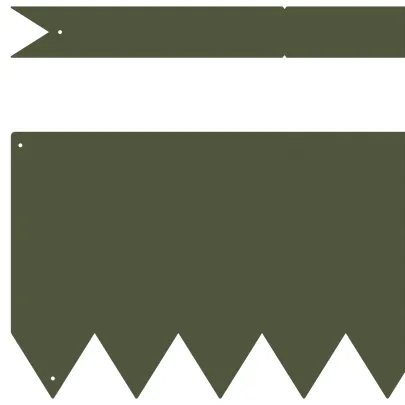 Margini Gazon Plastic Oliv | Delimitare Gradina Rezistenta