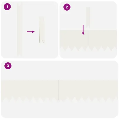 Margini de gazon alb - 20 bucăți - Delimitare grădină
