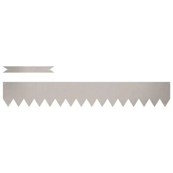 Margini de gazon corten | 50 bucăți | Rezistente la intemperii