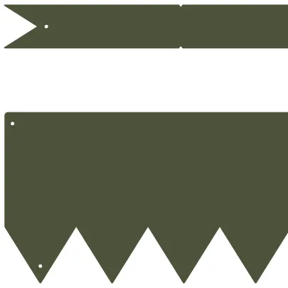 Margini de gazon oliv | Set 10 bucăți | Livrare gratuită