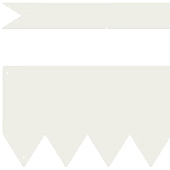 Margini de gazon alb - 10 bucăți - Delimitare grădină