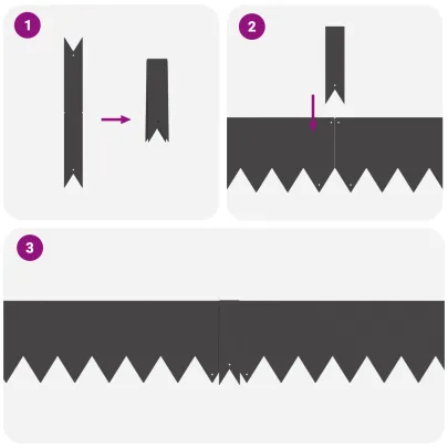 Margini de gazon negre | 20 bucăți | Oțel | Livrare Gratuită