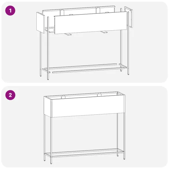 Jardinieră Ridicată Oțel Inoxidabil - Grădină & Balcon