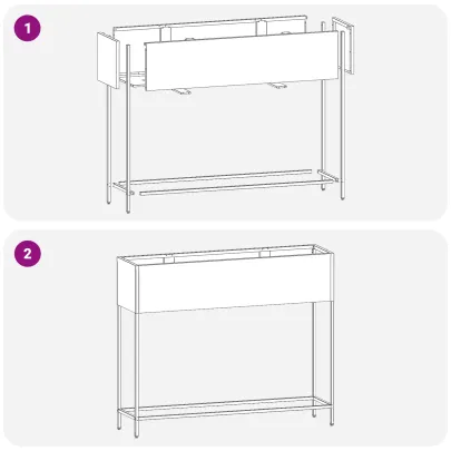Jardinieră Ridicată Oțel Inoxidabil - Grădină & Balcon