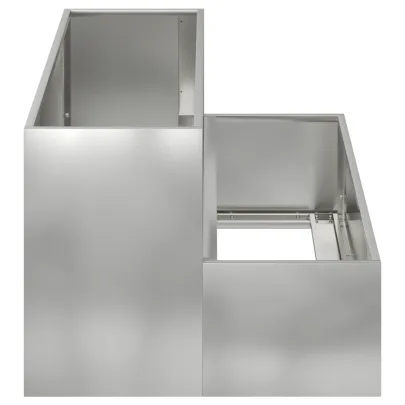 Ghiveci Grădină 2 Niveluri Oțel Galvanizat | Livrare Gratuită