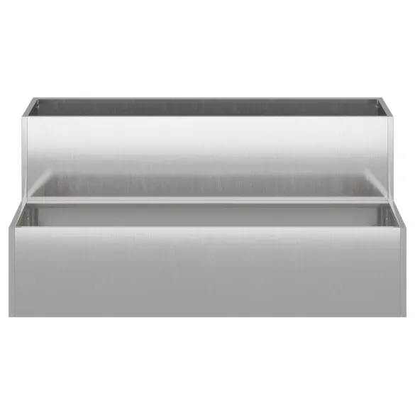 Ghiveci Grădină 2-nivele Oțel Inoxidabil | Livrare Gratuită