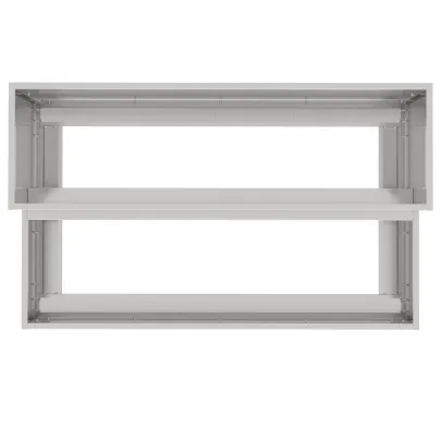 Ghiveci Grădină 2-nivele Oțel Inoxidabil | Livrare Gratuită