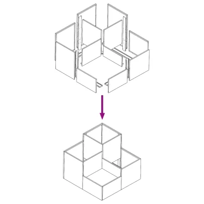 Jardinieră Grădină Oțel Negru 80x80x60 cm | Livrare Gratuită