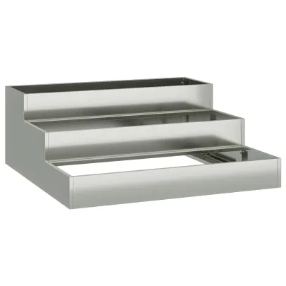 Ghiveci Grădină 3 Niveluri Oțel Galvanizat | Livrare Gratuită