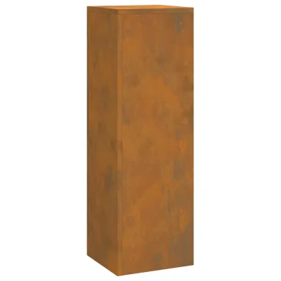 Suporturi Plante Pilon Oțel Corten - Set 3 Bucăți Exterior