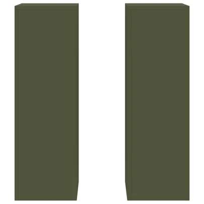 Suporturi Plante Exterior Oțel - 2 bucăți, 75 cm