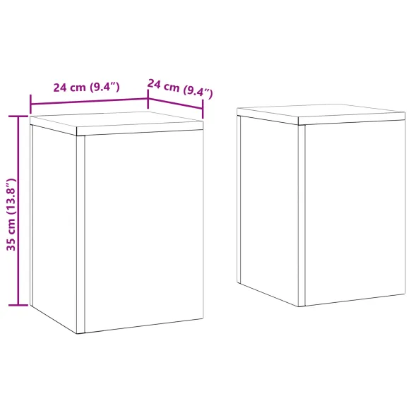 Suporturi Plante Exterior Oțel Inox | 2 bucăți | Livrare Gratuită
