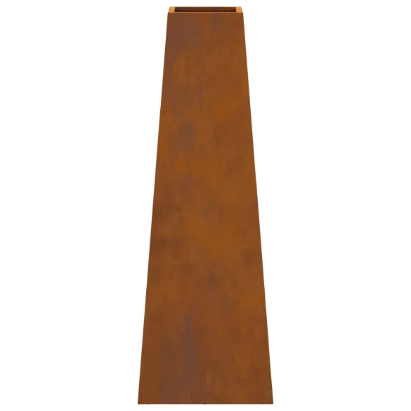 Vatră de foc piramidală - Oțel corten | Livrare gratuită Vatră de foc piramidală - Oțel corten | Livrare gratuită