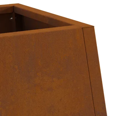 Vatră de foc piramidală - Oțel corten | Livrare gratuită