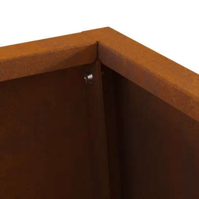 Vatră de foc piramidală - Oțel corten | Livrare gratuită