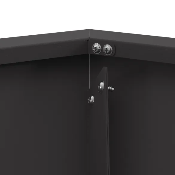 Vatră Foc Hexagonală Outdoor - Oțel Negru - Livrare Gratuită