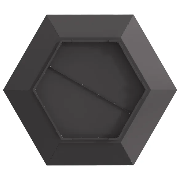 Vatră Foc Hexagonală Outdoor - Oțel Negru - Livrare Gratuită
