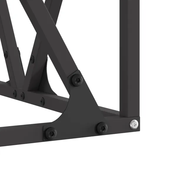 Vatră de foc pătrată negru - Oțel carbonificat - Livrare gratuită Vatră de foc pătrată negru - Oțel carbonificat - Livrare gratuită