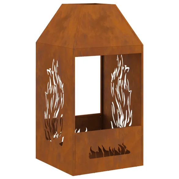 Focar Oțel Rezistent 50x50x100 cm - Livrare Gratuită