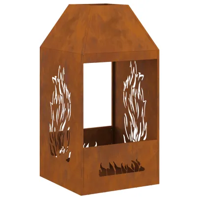 Focar Oțel Rezistent 50x50x100 cm - Livrare Gratuită