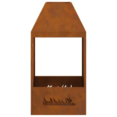 Focar Oțel Rezistent 50x50x100 cm - Livrare Gratuită