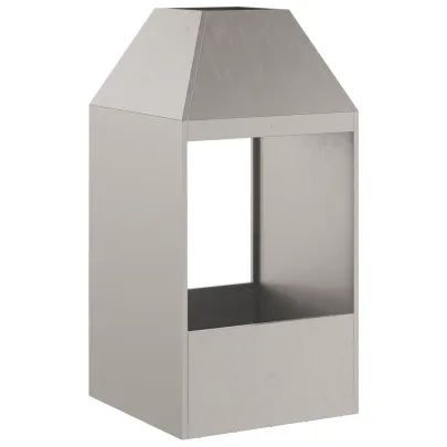 Focărie Grădină Oțel Rezistent 50x50x100 cm - Livrare Gratuită