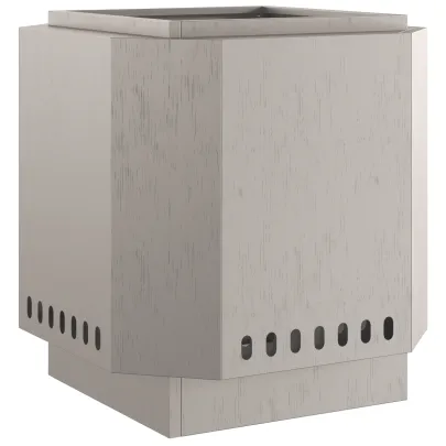 Focar Fără Fum Rustic | Oțel Antirugină | Livrare Gratuită