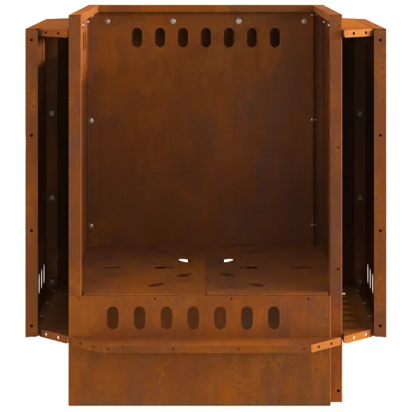 Focar Fără Fum Rustic | Oțel Antirugină | Livrare Gratuită