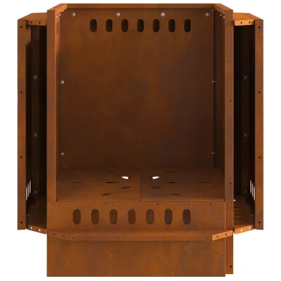 Focar Fără Fum Rustic | Oțel Antirugină | Livrare Gratuită