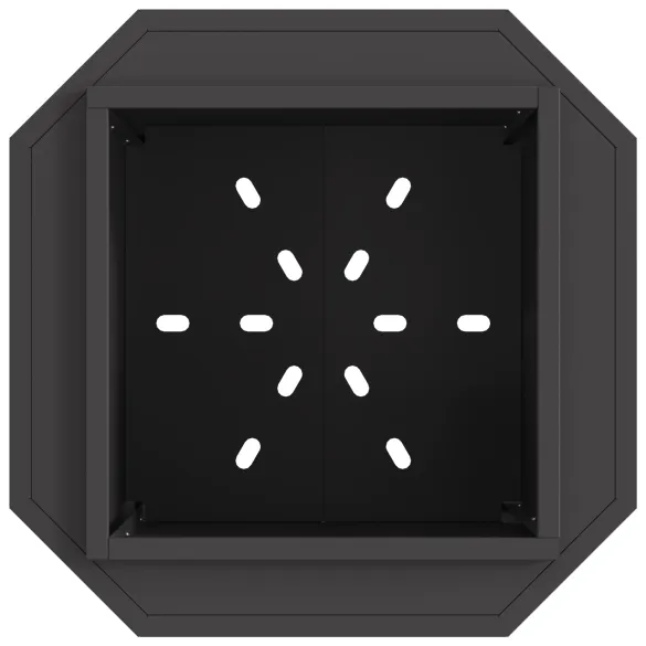 Focar Exterior Fără Fum Negru din Oțel | Livrare Gratuită Focar Exterior Fără Fum Negru din Oțel | Livrare Gratuită