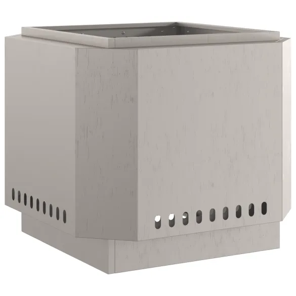 Focar fără fum exterior din oțel rezistent