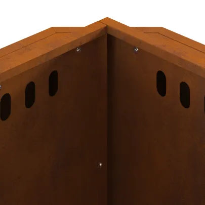 Focar fără fum exterior din oțel rezistent