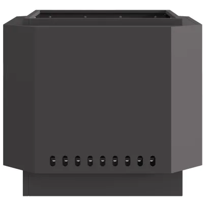 Focar Fără Fum Negru Oțel | Livrare Gratuită 7-9 Zile