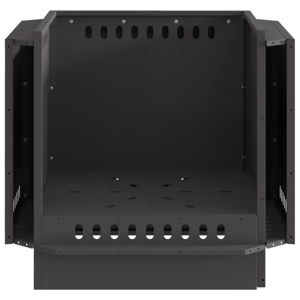 Focar Fără Fum Negru Oțel | Livrare Gratuită 7-9 Zile