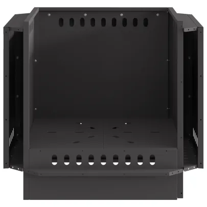 Focar Fără Fum Negru Oțel | Livrare Gratuită 7-9 Zile