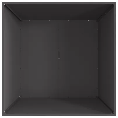 Vatră de foc pătrată din oțel pentru exterior | Comandă acum