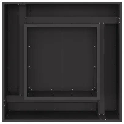 Vatră de Foc Pătrată - Oțel - Pentru Grădină - Livrare Gratuită