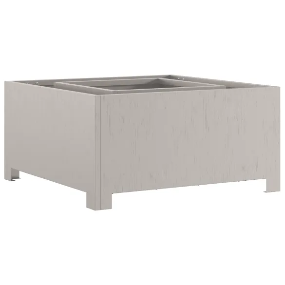 Vatră de foc pătrată din oțel corten - 60x60x30 cm Vatră de foc pătrată din oțel corten - 60x60x30 cm