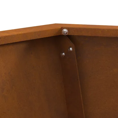 Vatră de foc hexagonal oțel corten | Livrare gratuită