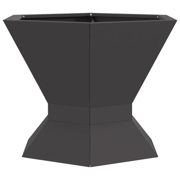 Vatră de foc hexagonală negru pentru exterior | Comandă acum Vatră de foc hexagonală negru pentru exterior | Comandă acum