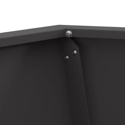 Vatră de foc hexagonală negru pentru exterior | Comandă acum