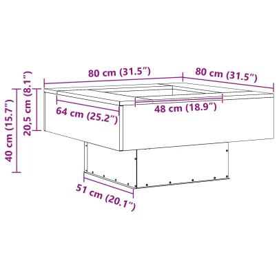Cuptor Exterior Pătrat Oțel Corten | Foc de Tabără Grădină
