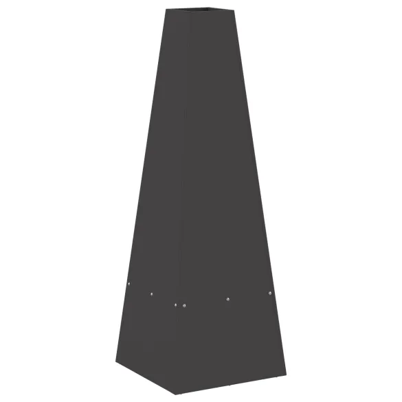Vatră de foc cu depozitare lemne - Negru - Oțel | Comandă Acum Vatră de foc cu depozitare lemne - Negru - Oțel | Comandă Acum
