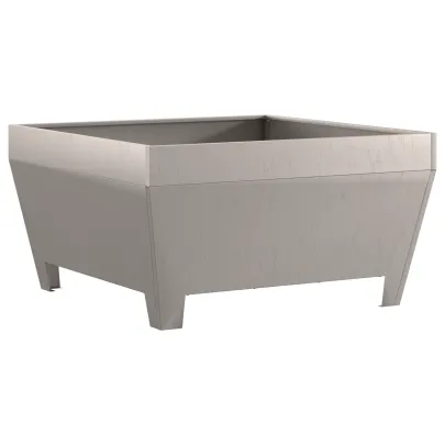 Focar Pătrat Oțel Corten Rezistent la Intemperii | Livrare Gratuită