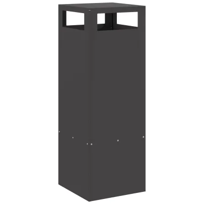 Vatră de foc pătrată negră - Oțel rezistent la rugină