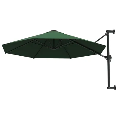 Umbrelă soare perete verde 300 cm - Livrare gratuită