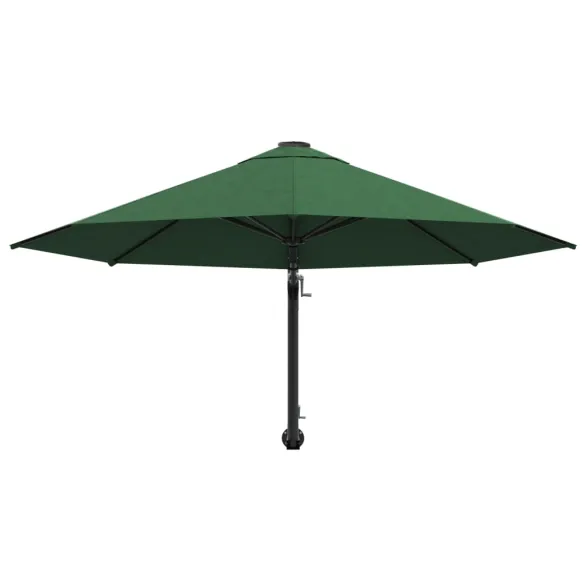 Umbrelă soare perete verde 300 cm - Livrare gratuită