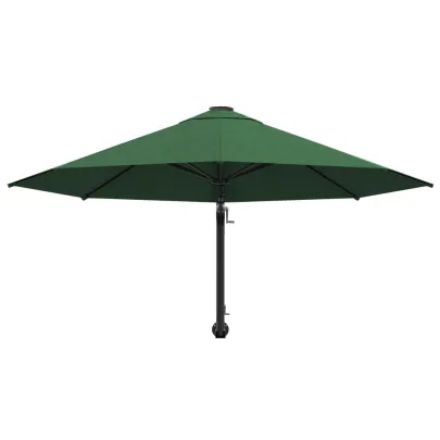 Umbrelă soare perete verde 300 cm - Livrare gratuită